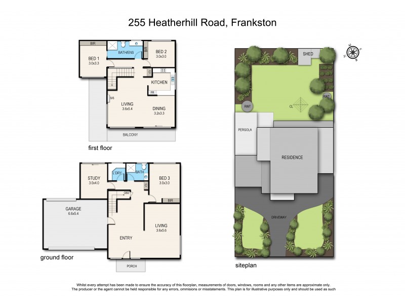 255 Heatherhill Road, Frankston VIC 3199 Floorplan