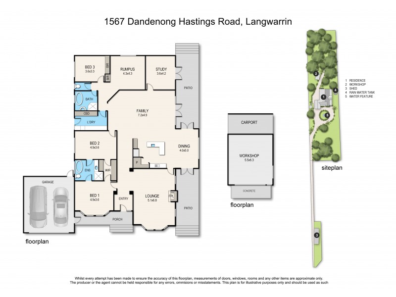 1567 Dandenong-Hastings Road, Langwarrin VIC 3910 Floorplan