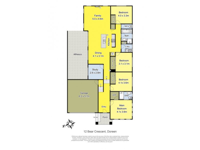 12 Bear Crescent,, Doreen VIC 3754 Floorplan