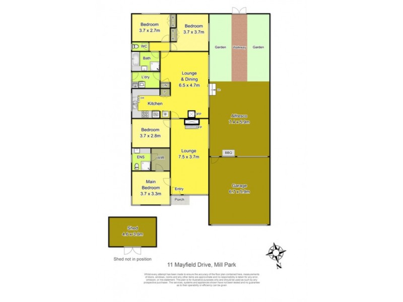 11 Mayfield Drive, Mill Park VIC 3082