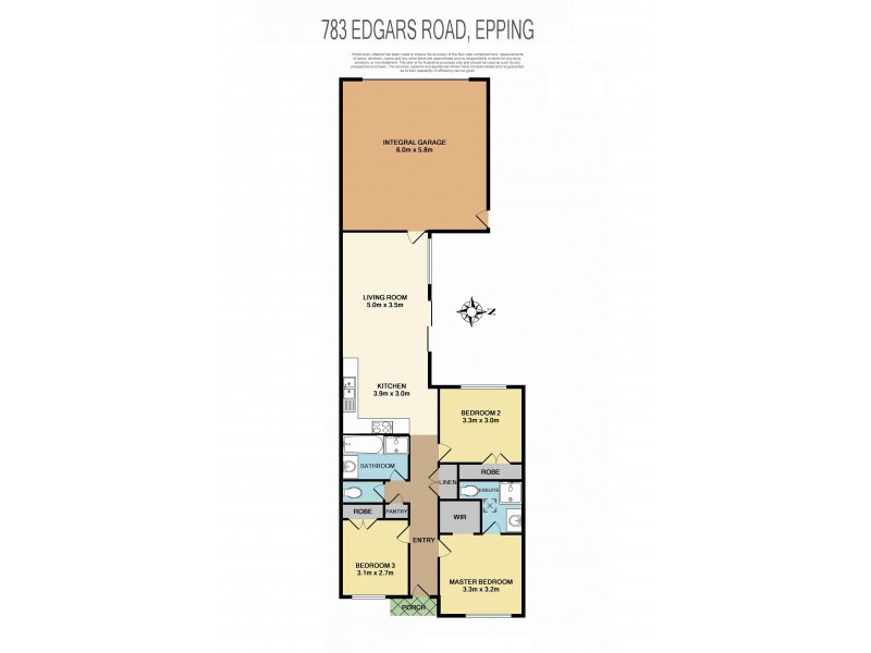 783 Edgars Rd, Epping VIC 3076 Floorplan