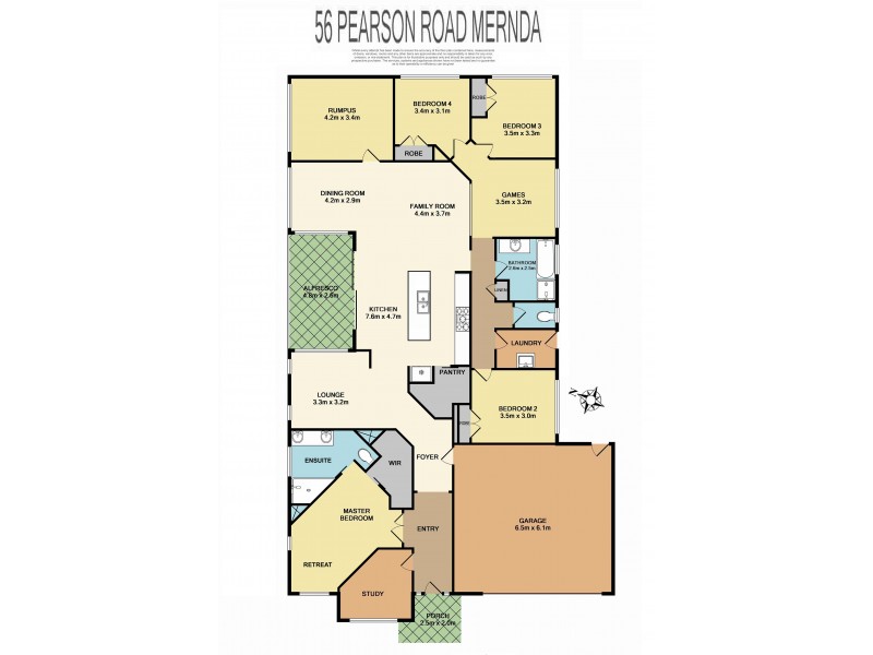 56 Pearson Road, Mernda VIC 3754 Floorplan