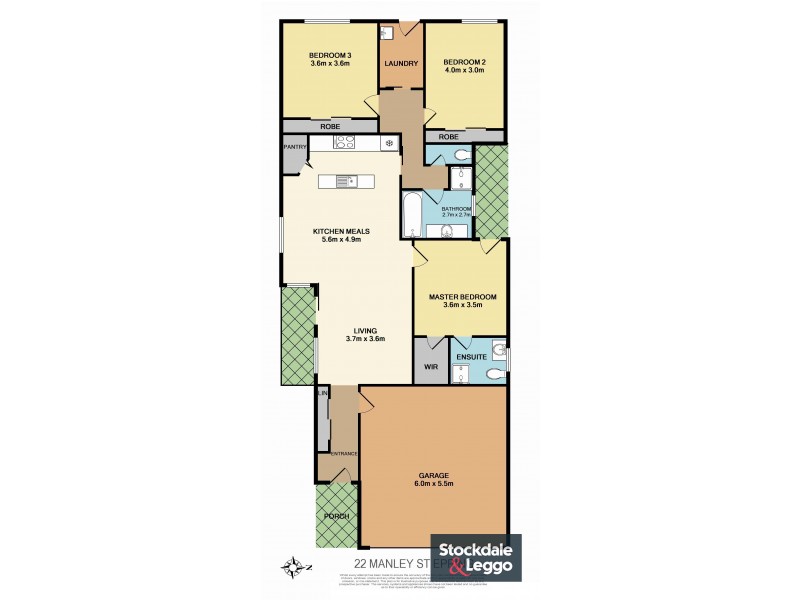 22 Manley St, Epping VIC 3076 Floorplan