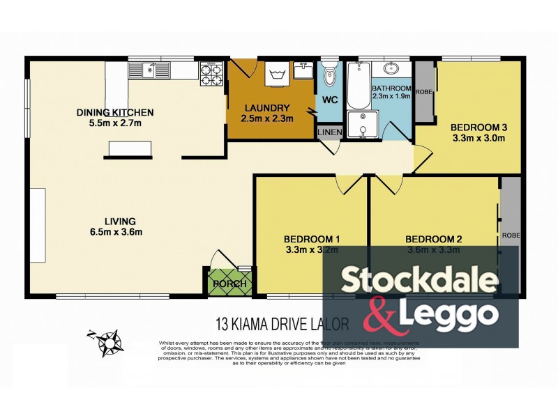 13 Kiama Drive, Lalor VIC 3075 Floorplan