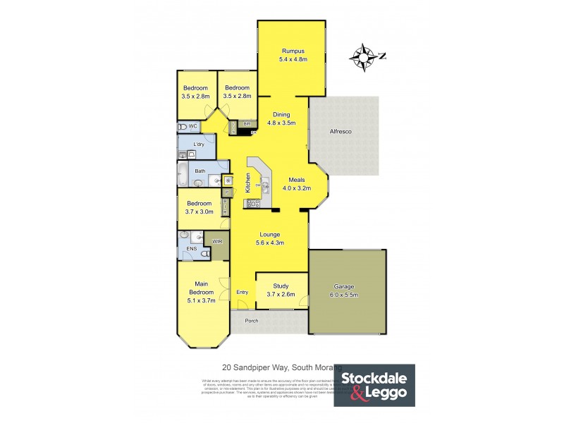 20 Sandpiper Way, South Morang VIC 3752 Floorplan