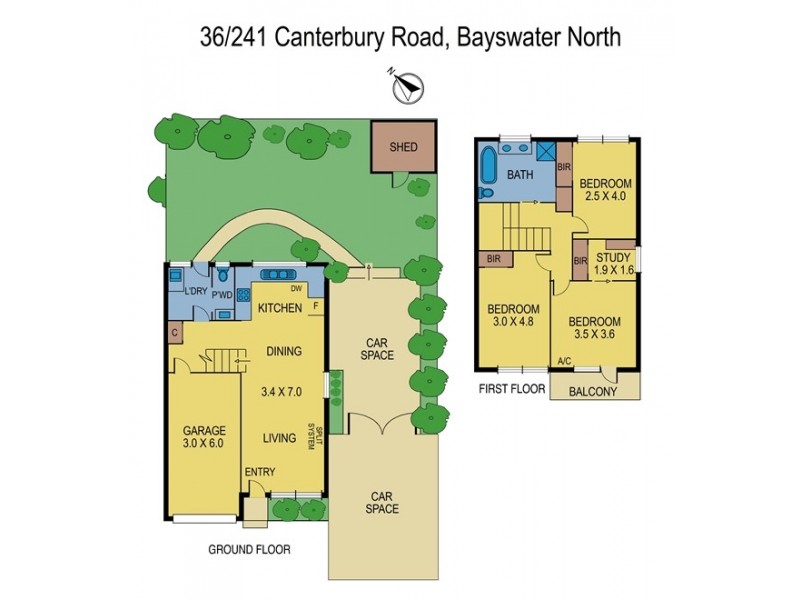 36/241 Canterbury Road, Bayswater North VIC 3153 Floorplan