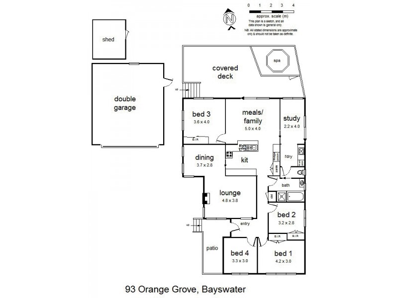 93 Orange Grove, Bayswater VIC 3153 Floorplan