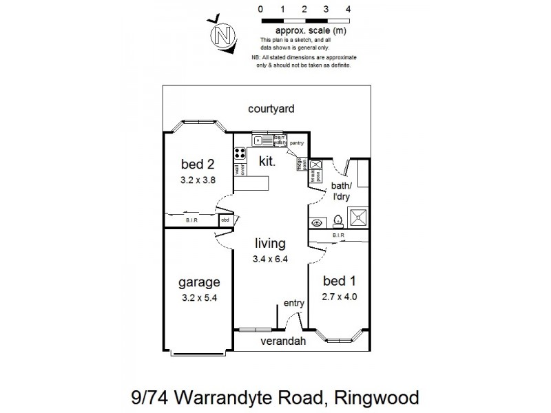 9/74 Warrandyte Rd, Ringwood VIC 3134 Floorplan