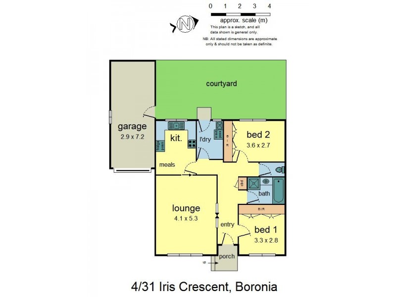 4/31 Iris Cresent, Boronia VIC 3155 Floorplan