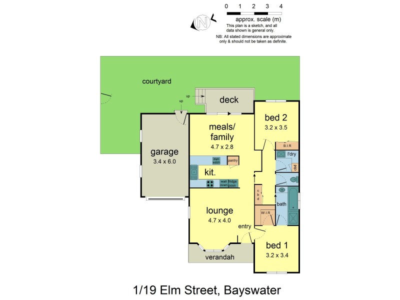 1/19 Elm Street, Bayswater VIC 3153 Floorplan