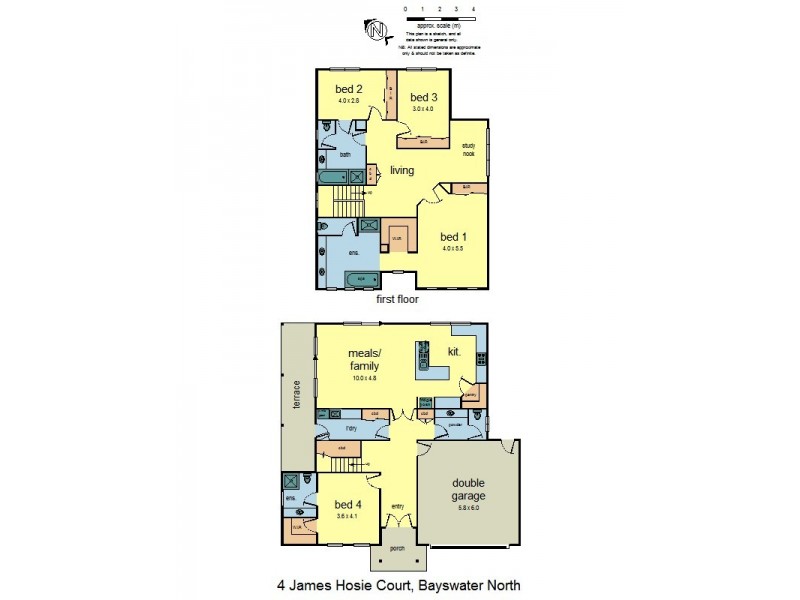 4 James Hosie Court, Bayswater North VIC 3153 Floorplan