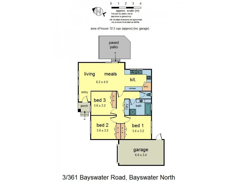 3/361 Bayswater Road, Bayswater North VIC 3153 Floorplan