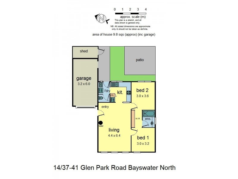 14/37-41 Glen Park Road, Bayswater North VIC 3153 Floorplan