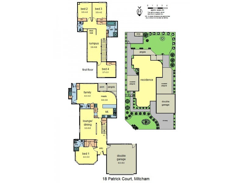 18 Patrick Court, Mitcham VIC 3132 Floorplan