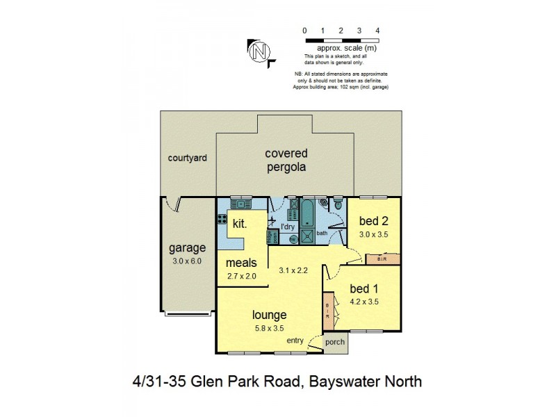 4/31-35 Glen Park Road, Bayswater North VIC 3153 Floorplan