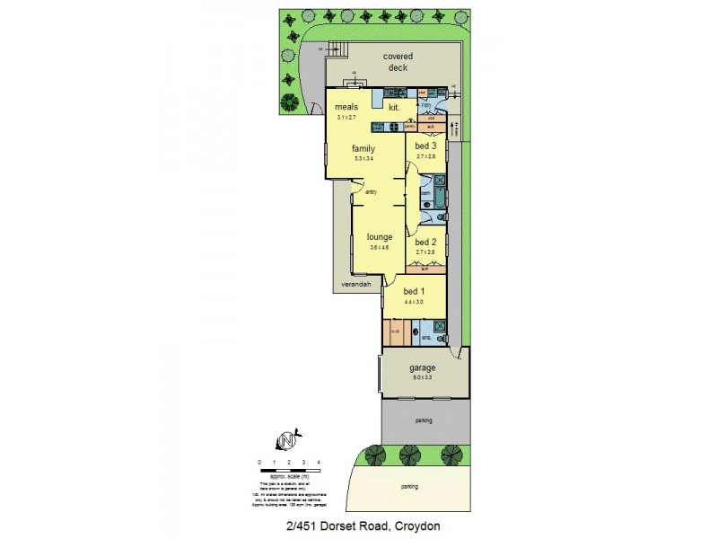 2/451 Dorset Road, Croydon VIC 3136 Floorplan