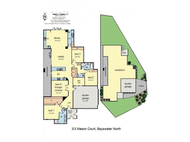 3/3 Mason Court, Bayswater North VIC 3153 Floorplan