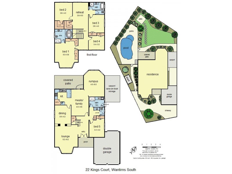 22 Kings Court, Wantirna South VIC 3152 Floorplan