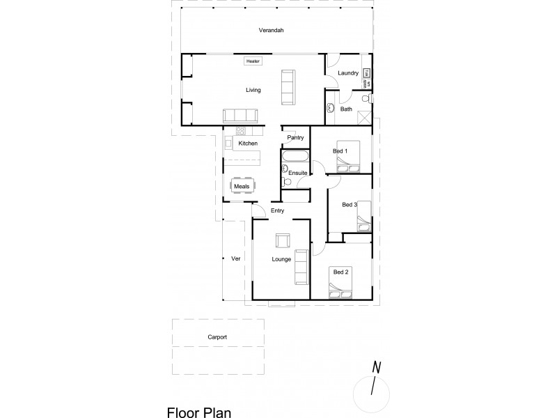 10 Bacon Avenue, Koonwarra VIC 3954 Floorplan