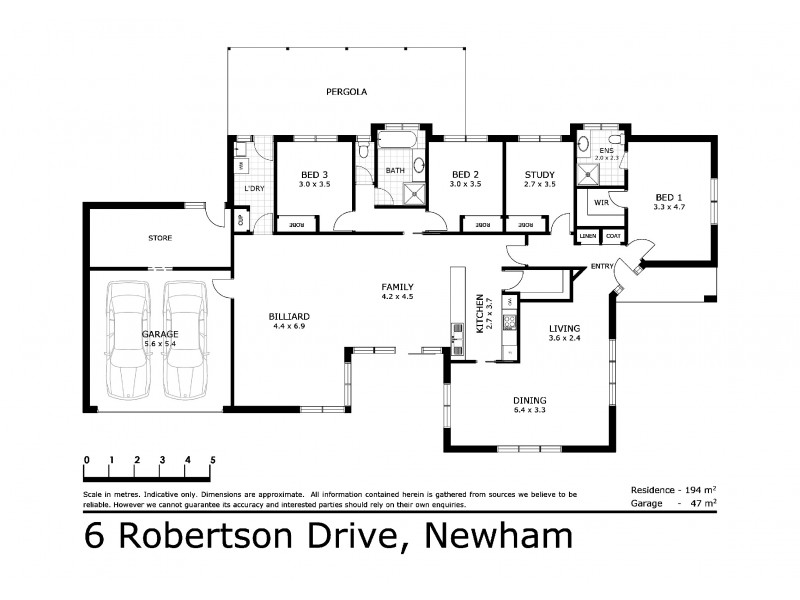 6 Robertson Drive, Newham VIC 3442 Floorplan