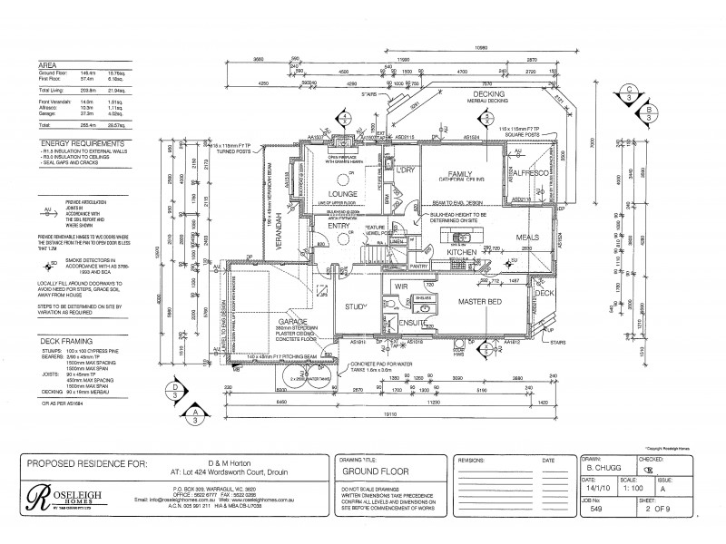 11 Wordsworth Court, Drouin VIC 3818 Floorplan
