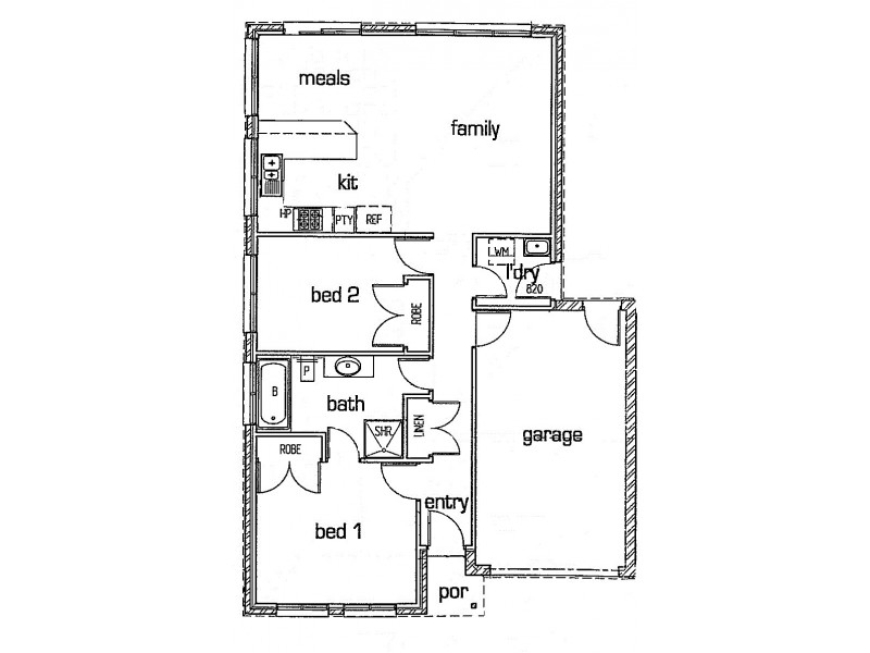 1/378 Rossiter Road, Koo Wee Rup VIC 3981 Floorplan