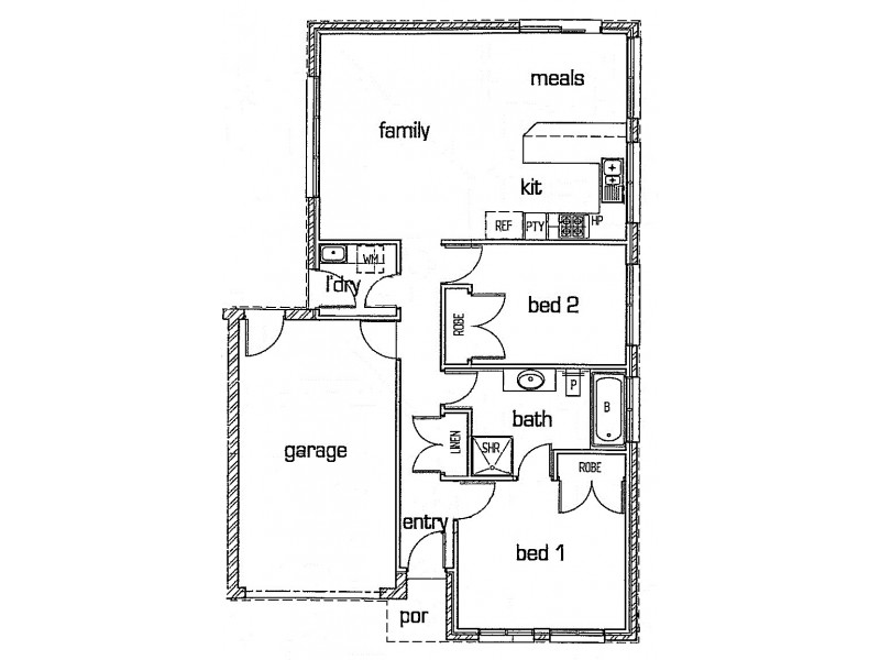 2/378 Rossiter Road, Koo Wee Rup VIC 3981 Floorplan
