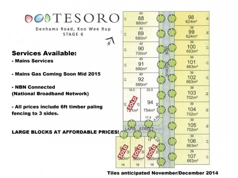 Lot 99 Jade Avenue, Koo Wee Rup VIC 3981