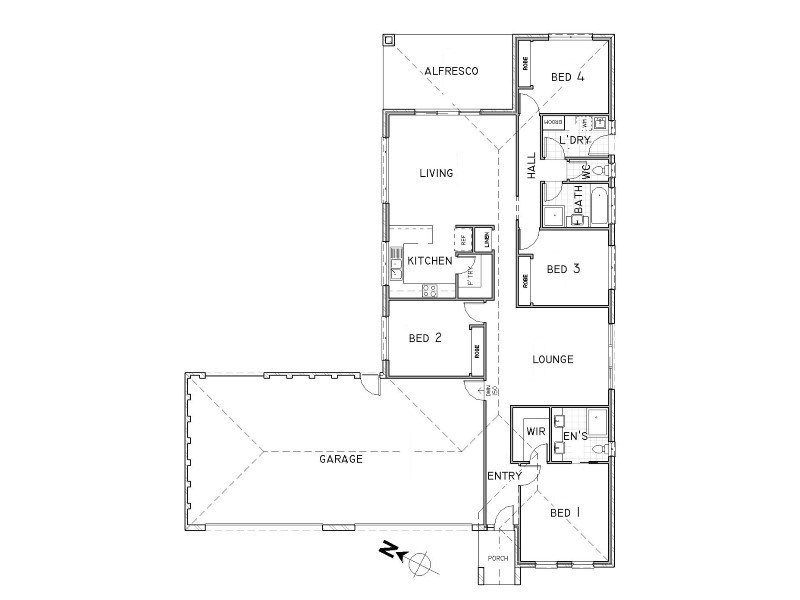 54 Diamond Drive, Koo Wee Rup VIC 3981 Floorplan