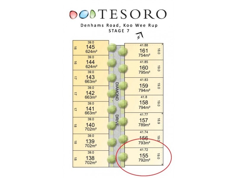 19 (Lot 155) Diamond Drive, Koo Wee Rup VIC 3981 Floorplan