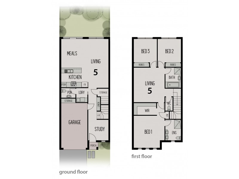 5/34 Greenfields Drive, Epping VIC 3076 Floorplan
