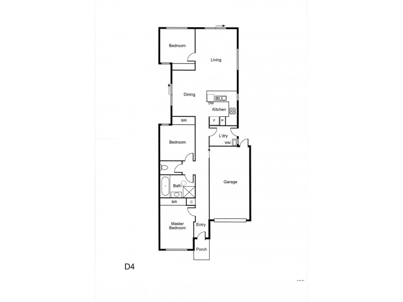 4/17 Wuchatsch Avenue, Epping VIC 3076 Floorplan