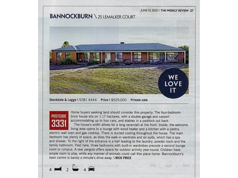 Bannockburn VIC 3331