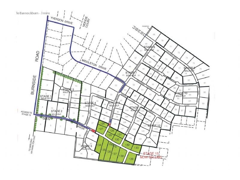 Lots 129 – 136 Glenavon Estate, Bannockburn VIC 3331