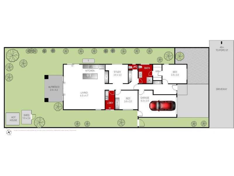 15B Pope Street, Bannockburn VIC 3331 Floorplan