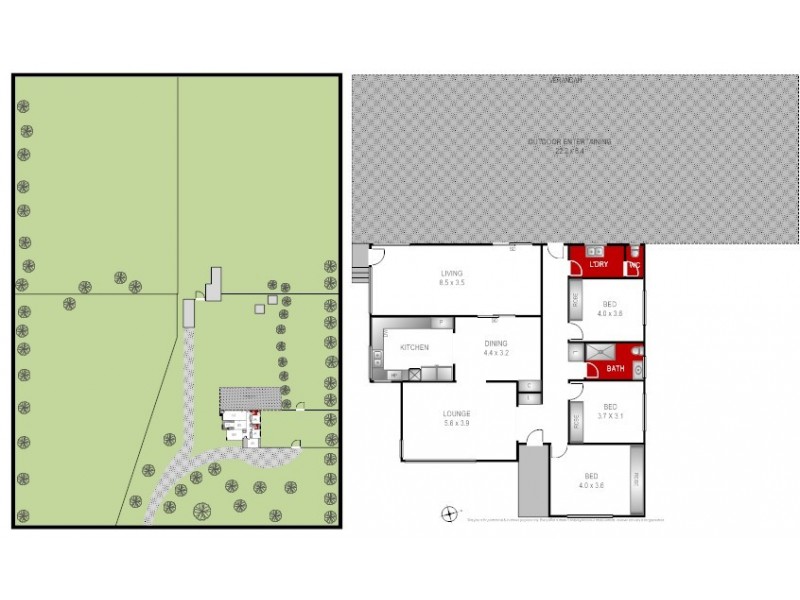 77 Knights Park Crescent, Bannockburn VIC 3331 Floorplan
