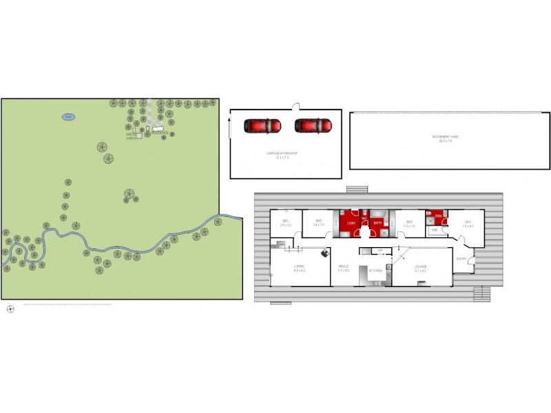 432 Elaine-Morrisons Road, Morrisons VIC 3334 Floorplan