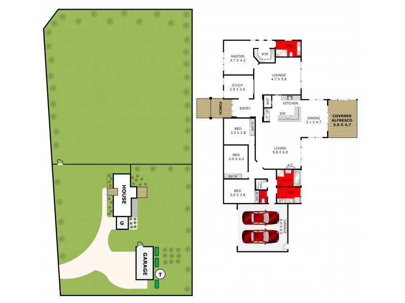 11 Jackson Court, Bannockburn VIC 3331 Floorplan