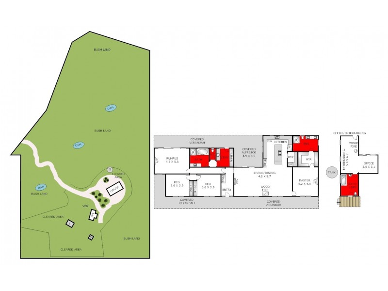 741 Beremboke Road, Anakie VIC 3221 Floorplan