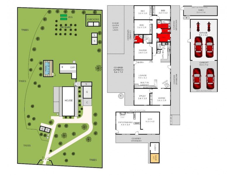 19 River Drive, Teesdale VIC 3328 Floorplan