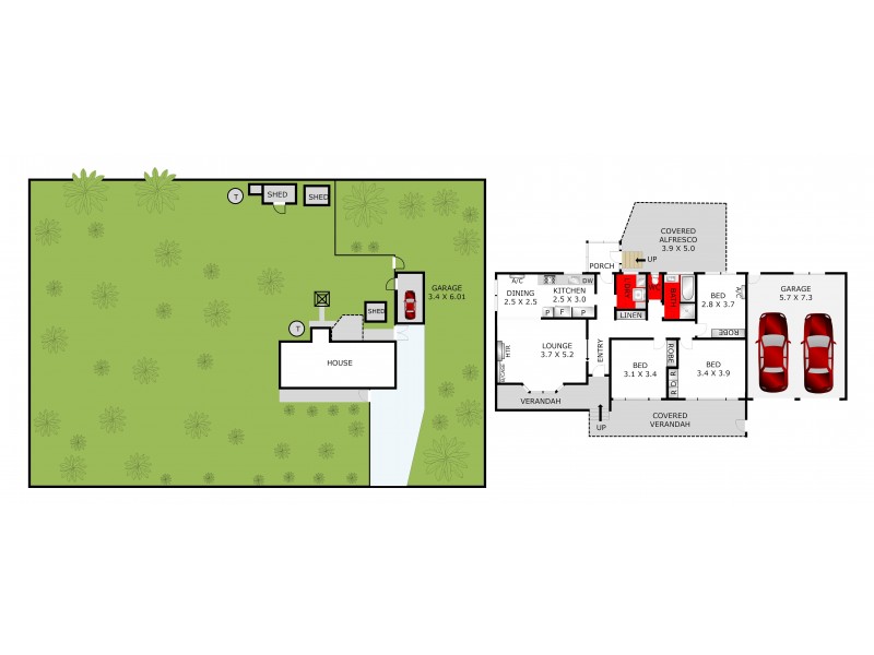 33 Bruce Street, Teesdale VIC 3328 Floorplan
