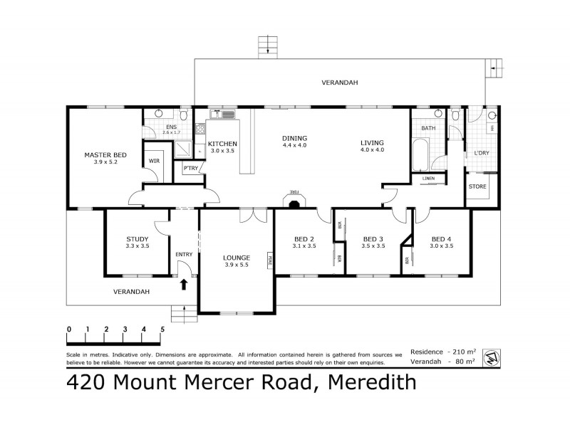 420 Meredith-Mt Mercer Road, Meredith VIC 3333 Floorplan