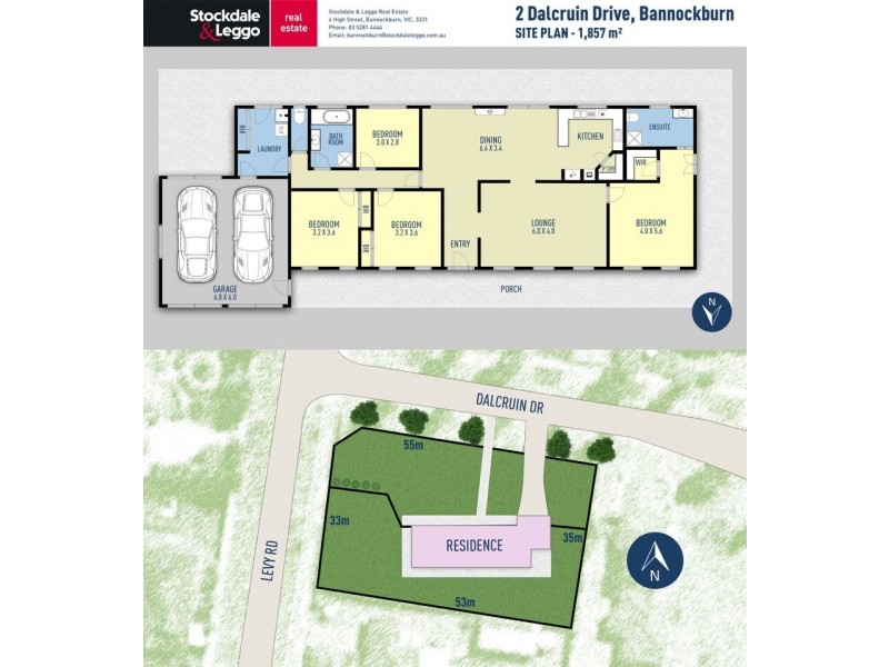 2 Dalcruin Drive, Bannockburn VIC 3331 Floorplan