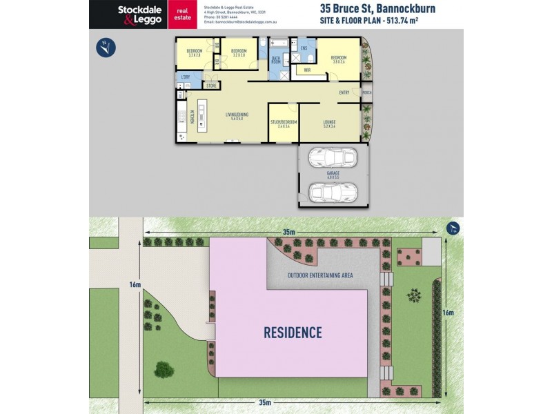 35 Bruce Street, Bannockburn VIC 3331 Floorplan