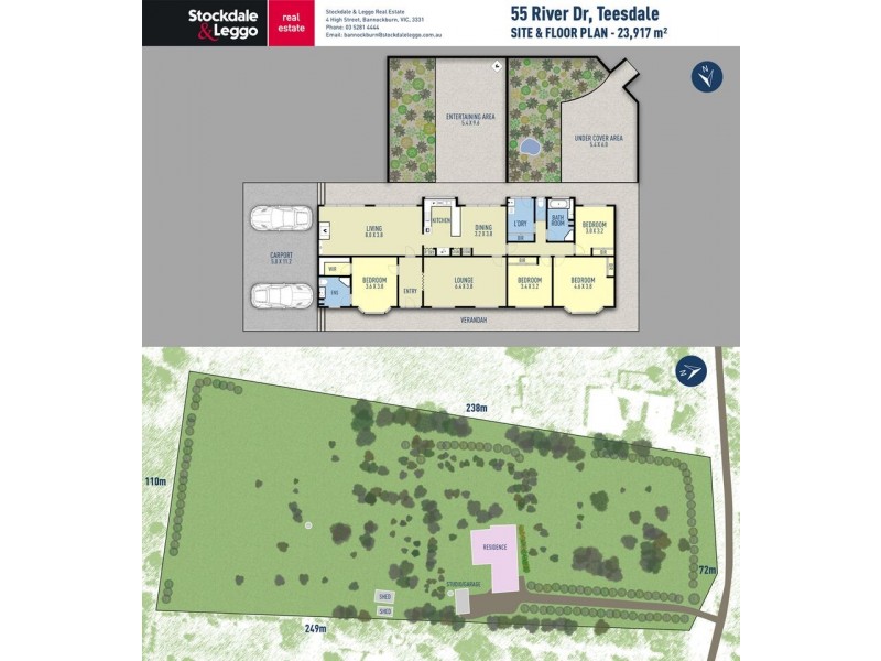 55 River Drive, Teesdale VIC 3328 Floorplan