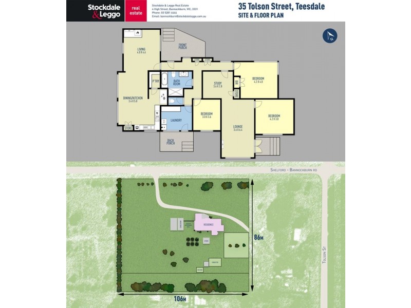 35 Tolson Street, Teesdale VIC 3328 Floorplan