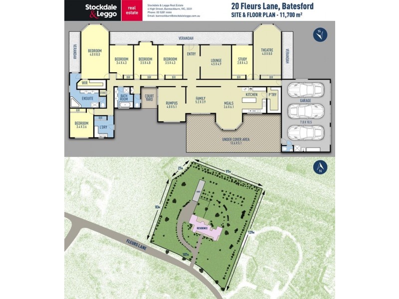 20 Fleurs Lane, Batesford VIC 3221 Floorplan
