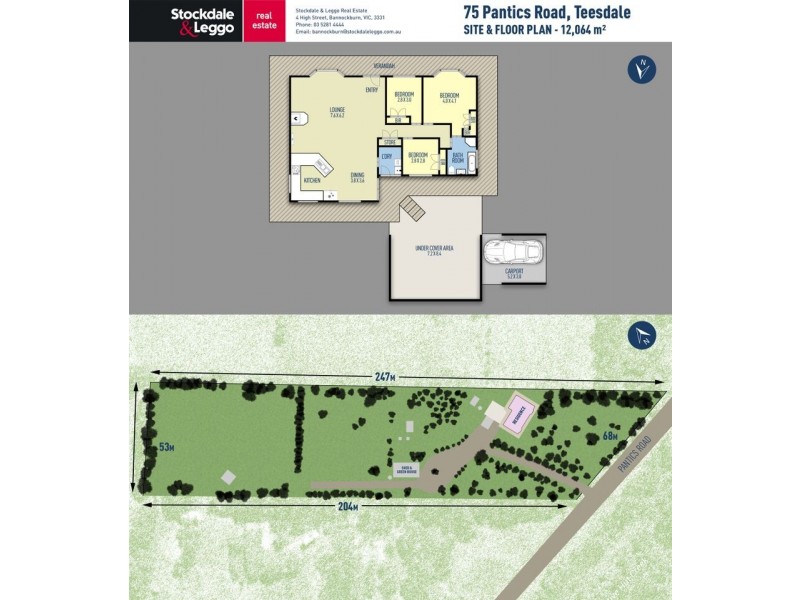 75 Pantics Road, Teesdale VIC 3328 Floorplan
