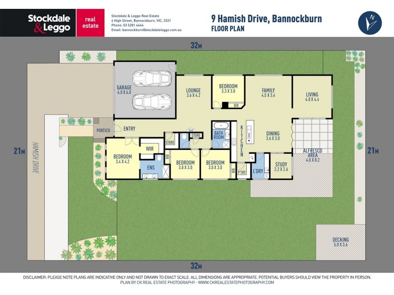 9 Hamish Drive, Bannockburn VIC 3331 Floorplan