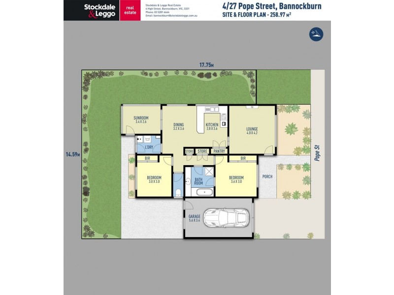 4/27 Pope Street, Bannockburn VIC 3331 Floorplan